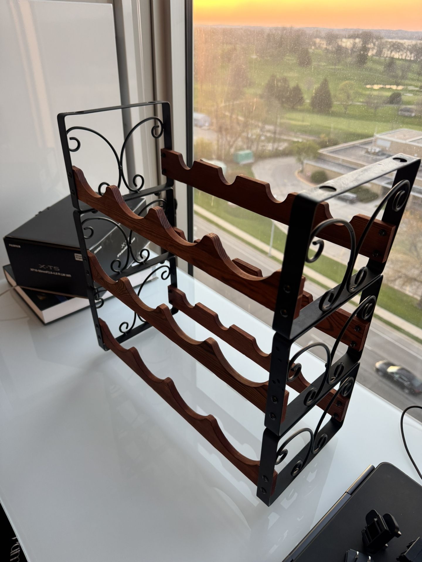 Stackable 3 Tier Wine Holder