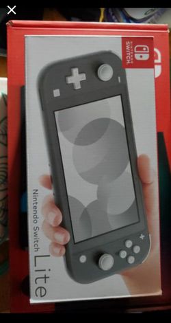 Nintendo switch lite grey