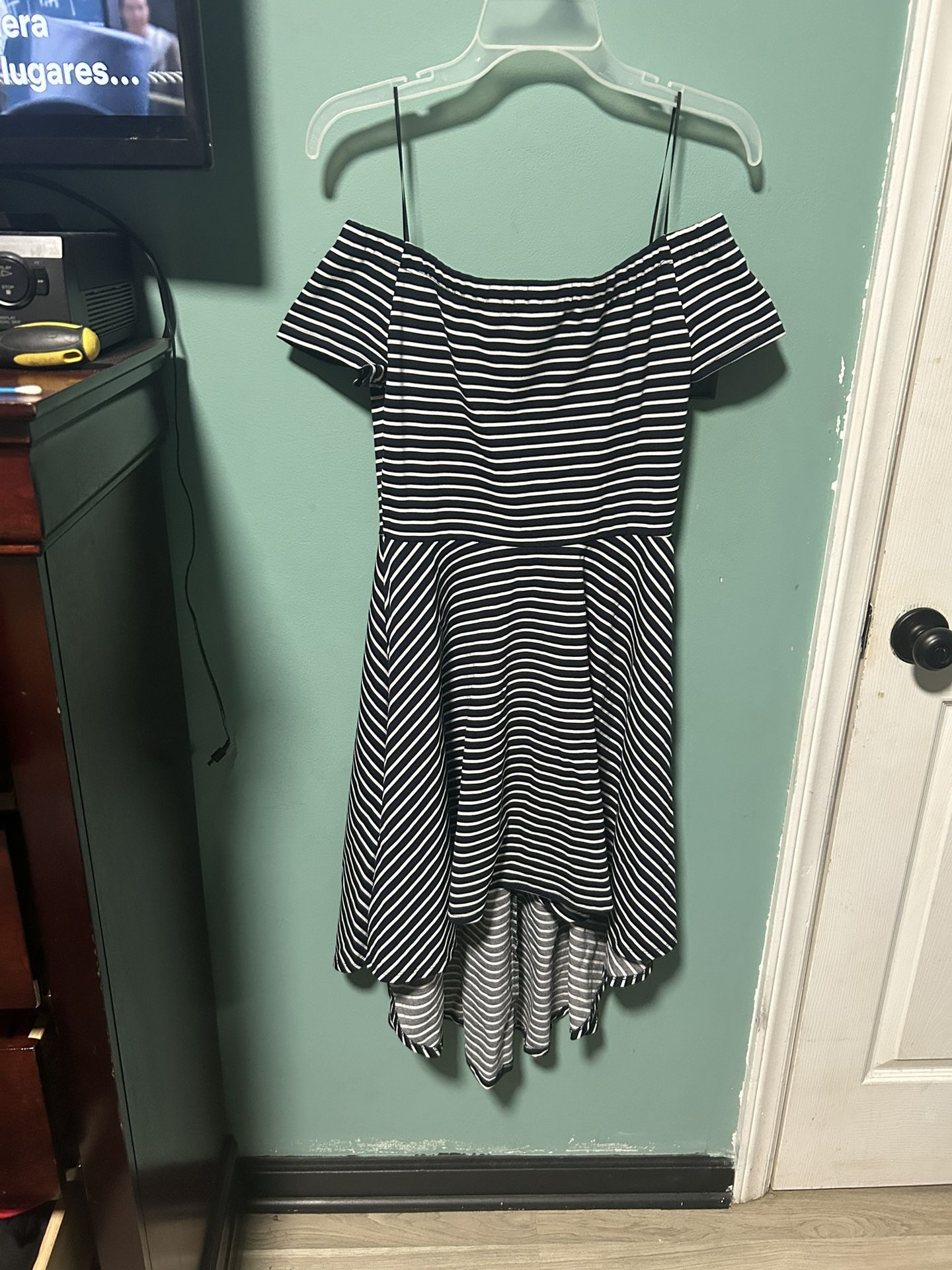 Black & White Stripped Dress