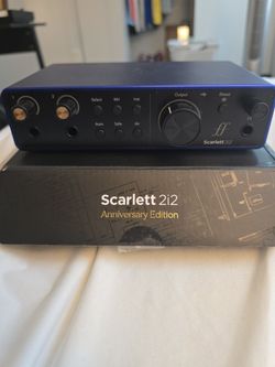 Focusrite 2i2 4th gen interface