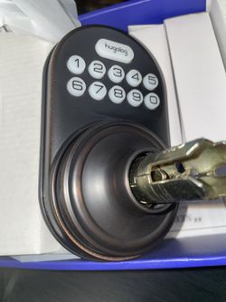 Hugolog JU04 Keyless Entry Smart Lock Rubbed Bronze Color 