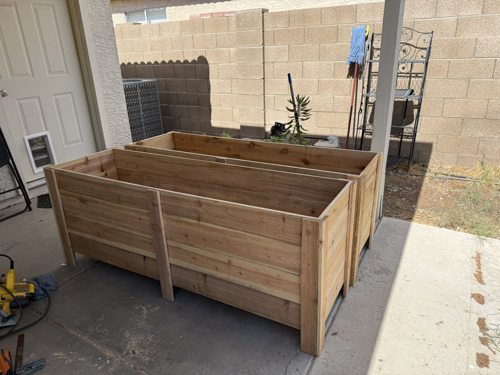 Wood Planters
