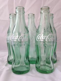 Antique Coca Cola bottles
