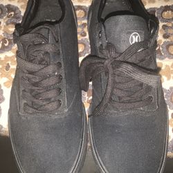Canvas Black skate shoes by Hurley US 12