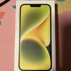 Yellow iPhone 14 Plus