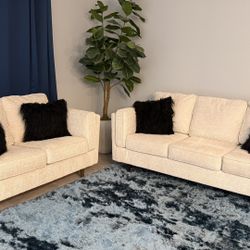 Sofa & Love Seat NEVER USED