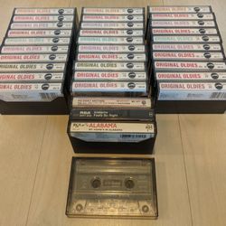 A LOT of Oldies Cassette Tapes
