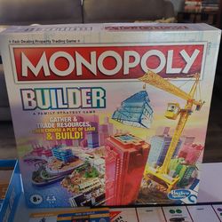 Monopoly Builder - open box - like new