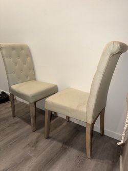 Set of 2 Upholstered Dining Chairs