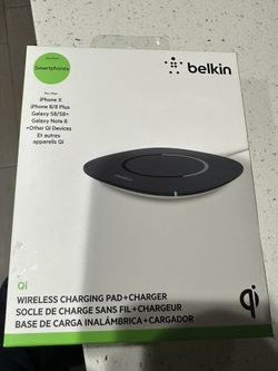 Wireless Charging Pad + Charger/ Cargador Inalámbrico