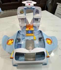 Octonauts Above & Beyond Octoray Lights & Sounds Transforming 13 Inch Playset - Blue