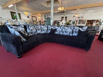 ✨Sala Seccional Color Negro ✨