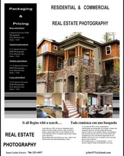 Real estate photography