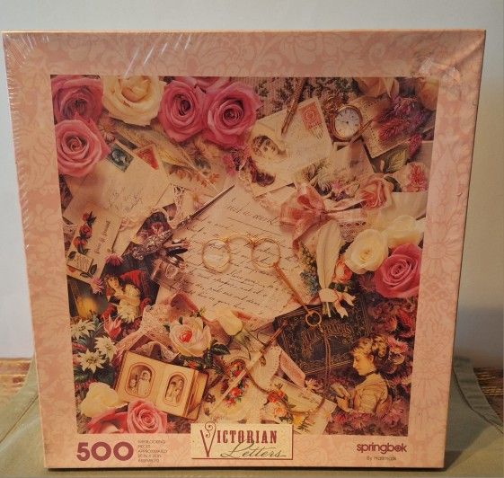 Springbok 500pc Puzzle-Still Sealed 'Victorian Letters'