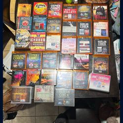 Collection Of Audiobooks Books On CD Huge