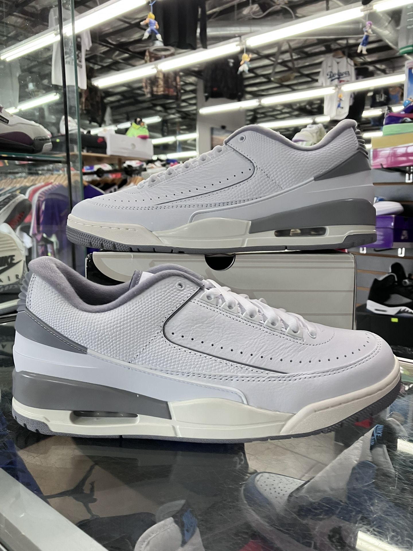 Air Jordan 2/3 White Cement