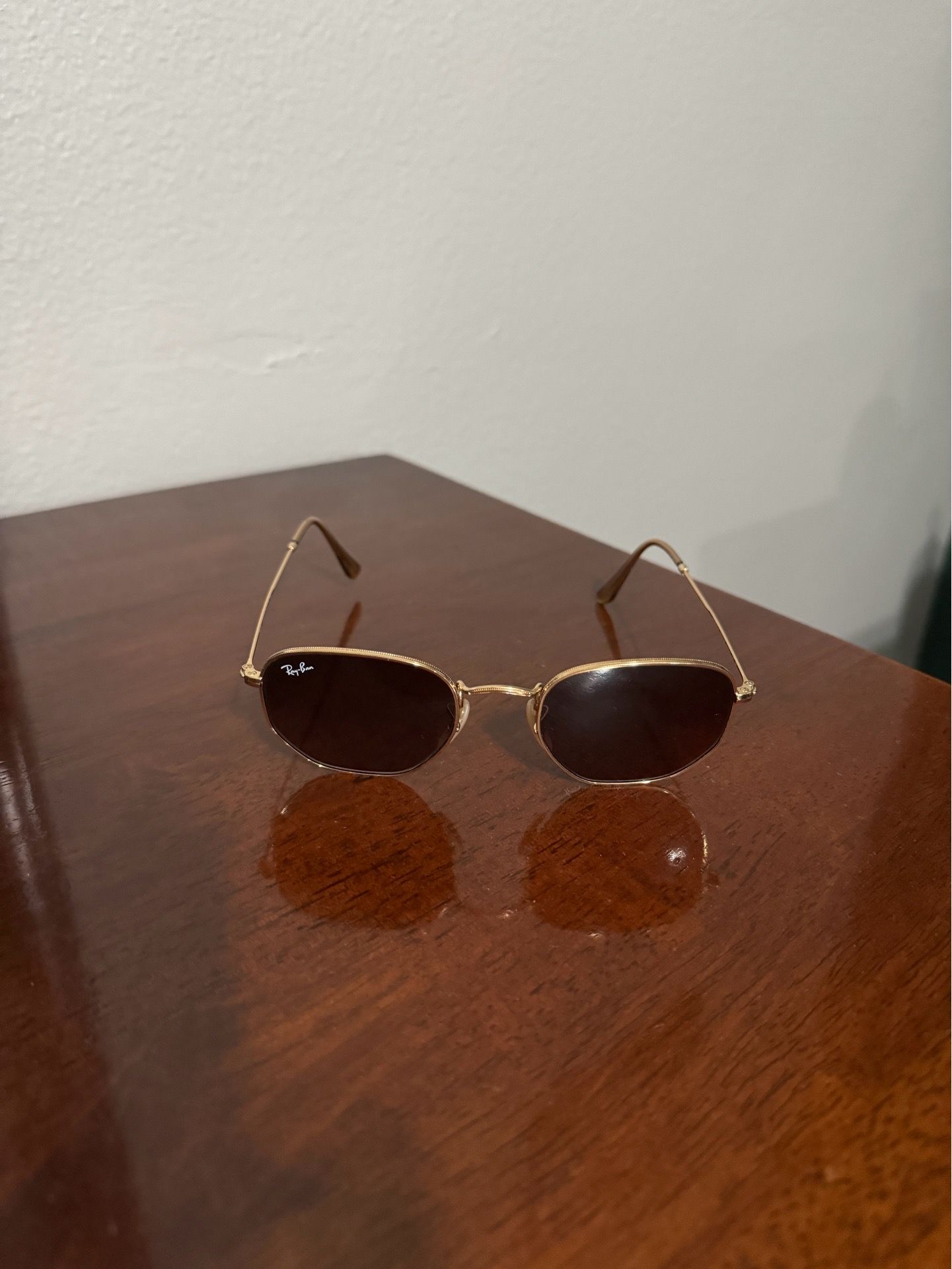 Ray-Ban RB3548N Hexagonal Sunglasses