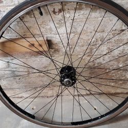 27"x1-1/4 Rigida vintage rear wheel