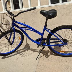 Blue Beach Cruiser