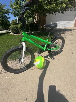 Green Bmx/kids Bike