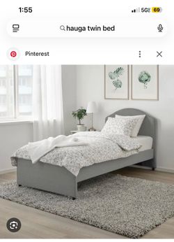 Hauga Twin Bed $65
