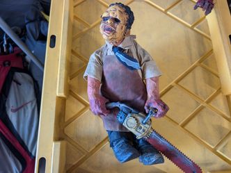 RARE! 2007 Mezco Cinema Of Fear Texas Chainsaw Massacre Leatherface '12