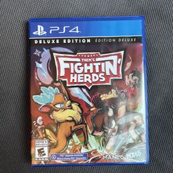 Them's Fightin' Herds: Deluxe Edition - Sony PlayStation 4 PS4 Ps5