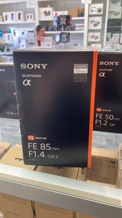 Sony 85mm F1.4 GM II