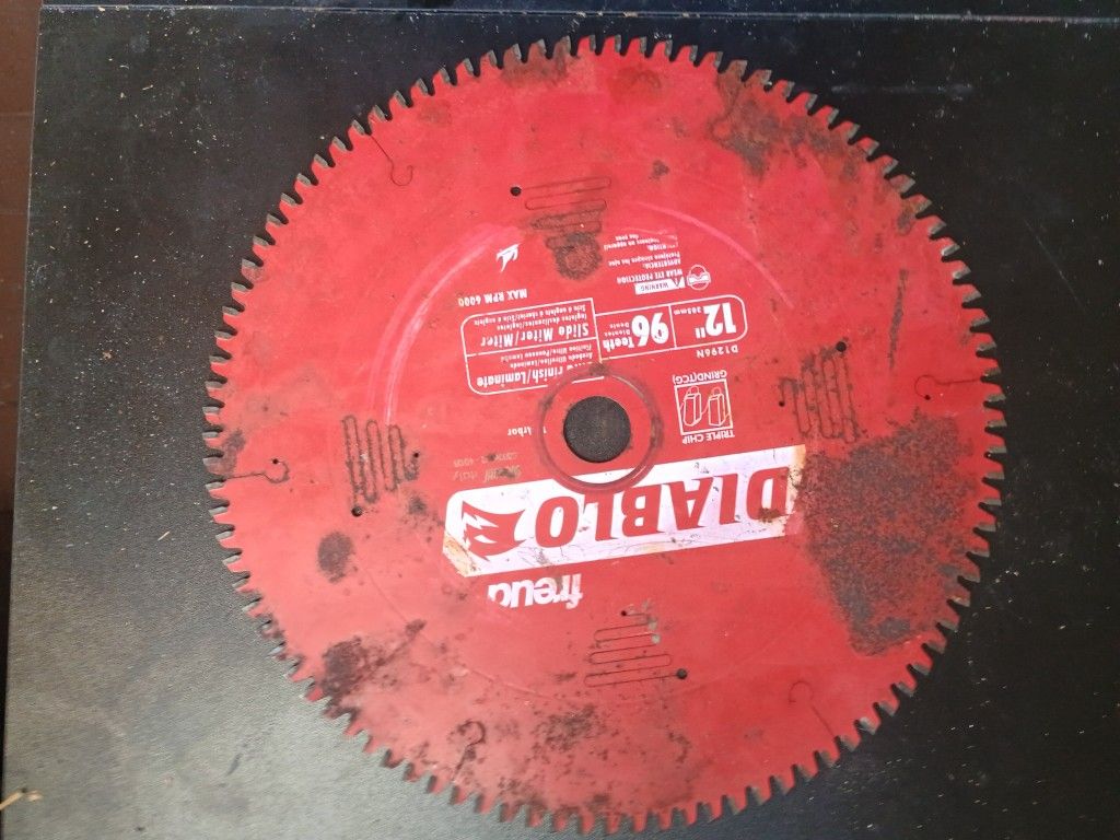 Freud Diablo 12" Miter Saw Blade
