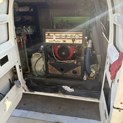 Truck Mount Carpet Cleaning Equipment  For Sale On A 1988 Dodge Ram Cargo Van