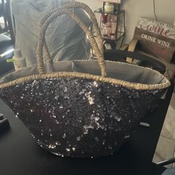 Tote / Beach Bag (sequined)