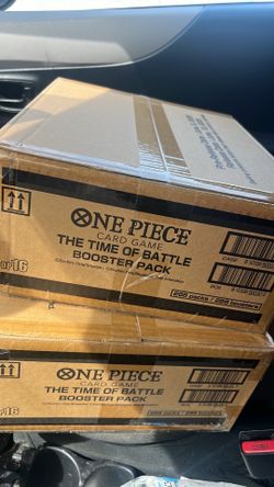 One Piece Time of Battle Booster Box Case