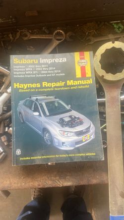 Haynes Repair Manual ( Subaru ) W/ Timing Tool