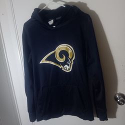 Nike Therma Fit Small LA Rams NFL  Pullover Hoodie