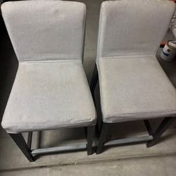Two IKEA Henriksdal Barstools (Sold Together)