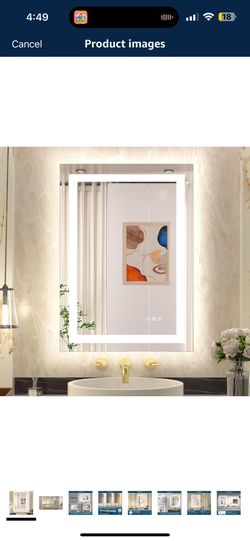 Mirror With Light