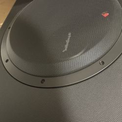 Rockford Fosgate 12in Sub Amp & Box