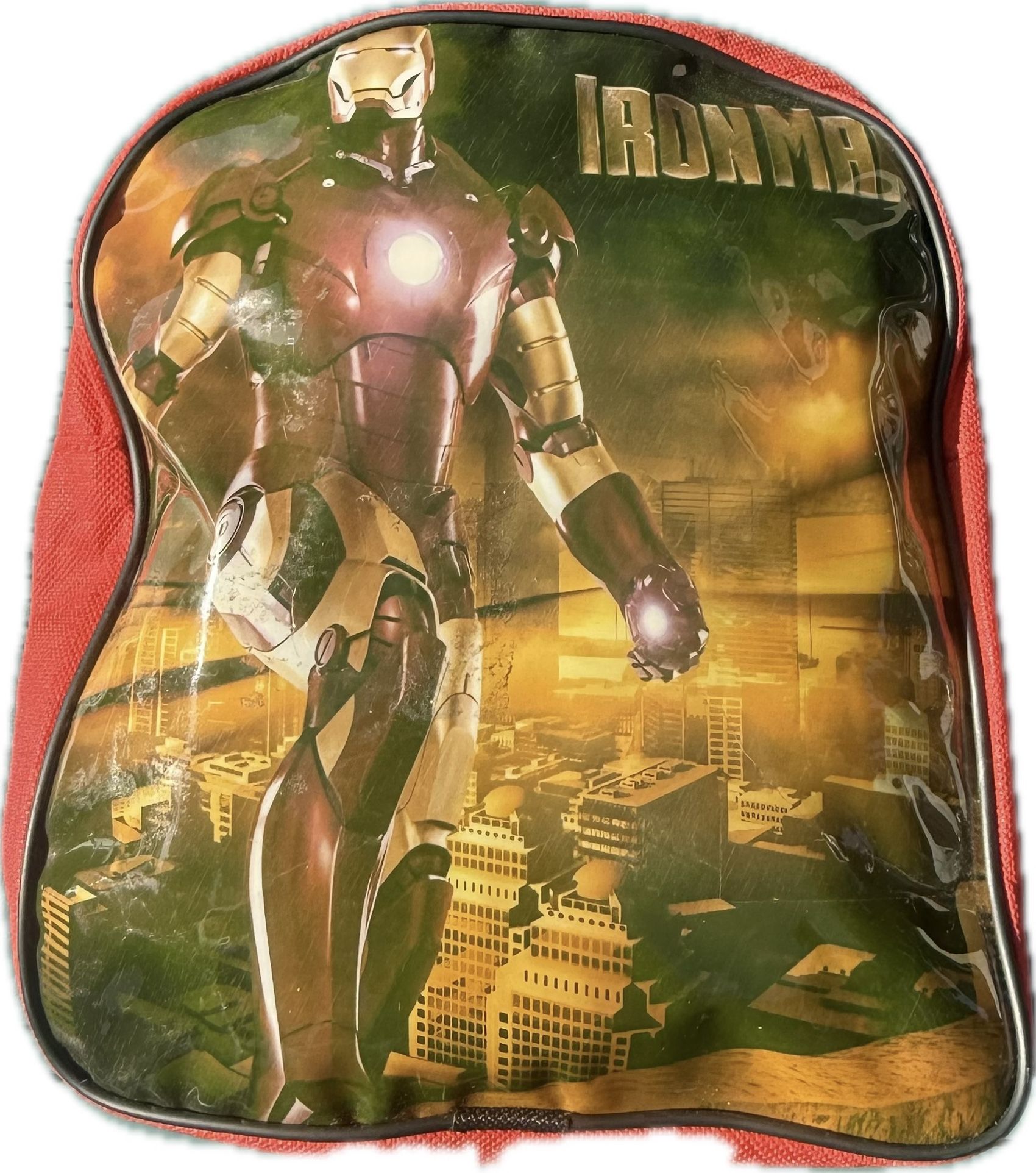 Iron Man Backpack, Small Iron Man, Red