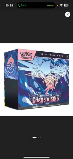 Chaos Rising ETB (2 Packs) $75 each