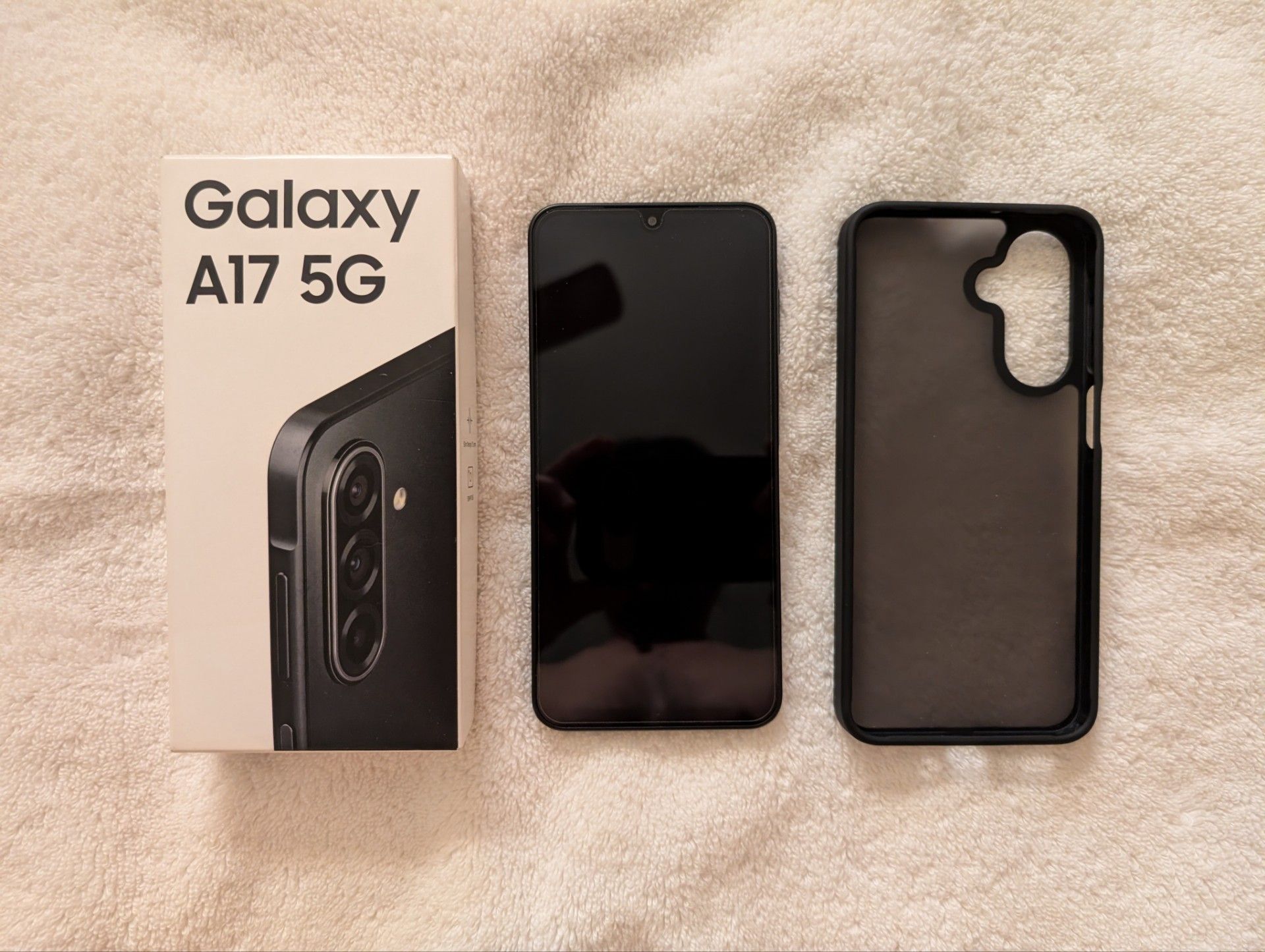Unlocked New 2026 Samsung Galaxy A17 5G w/ Warranty, Case, & Tempered Glass Screen Protector!