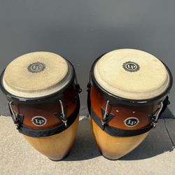 Set Of 2 Used LP City Series Congas For Sale $200