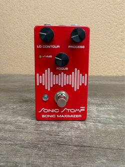 BBE Sonic Stomp Pro Sonic Maximizer Pedal with Focus Control