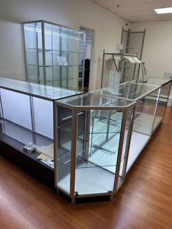 SlatWall, Display Cases, and more