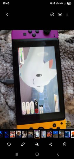 Nintendo Switch With 2 Sets Joycons