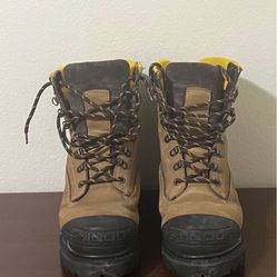 Chinook Tarantula Men's Safety Steel Toe High Top Leather Work Boots Size 11