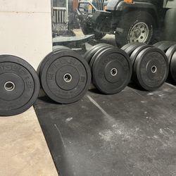 Rogue Hi temp Bumper Plates 260lbs like NEW for Sale in Placentia CA OfferUp