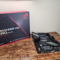 ASUS ROG Crosshair VIII Hero AMD X570 Socket AM4 ATX DDR4 Motherboard M.2 PCIE