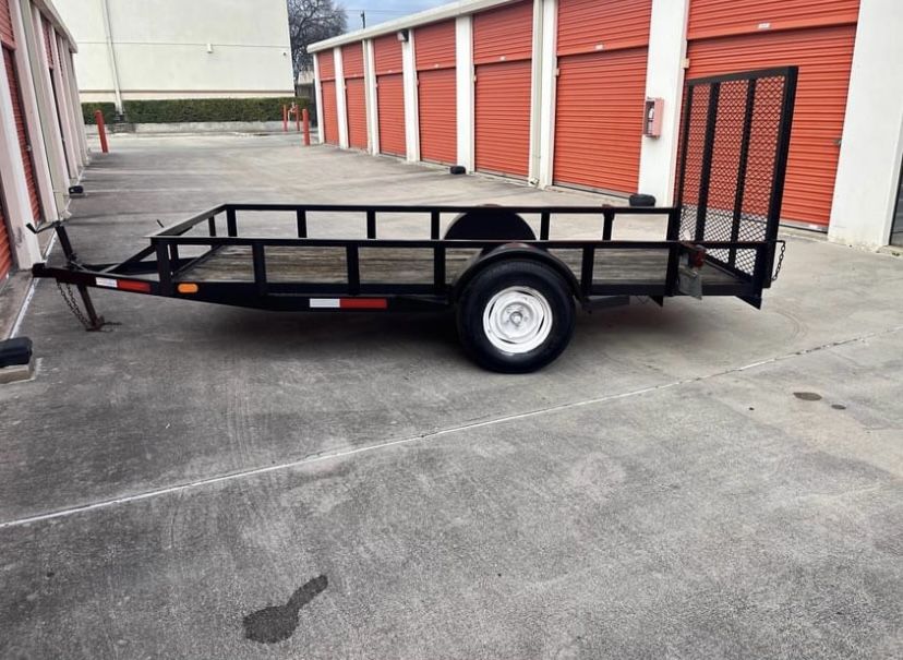 5x12 Utility Trailer With Ramp for Sale in San Antonio, TX OfferUp