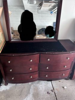 Amazing 6 Drawer Dresser with Mirror 2 sets