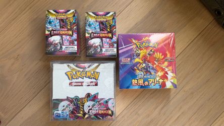 Pokemon Cards Sealed Boxes